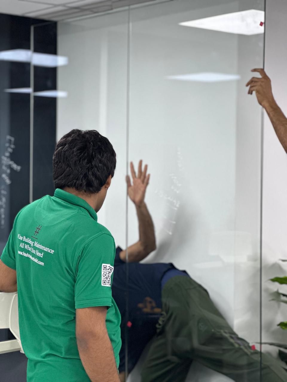 Business Village Block B office glass fit-out